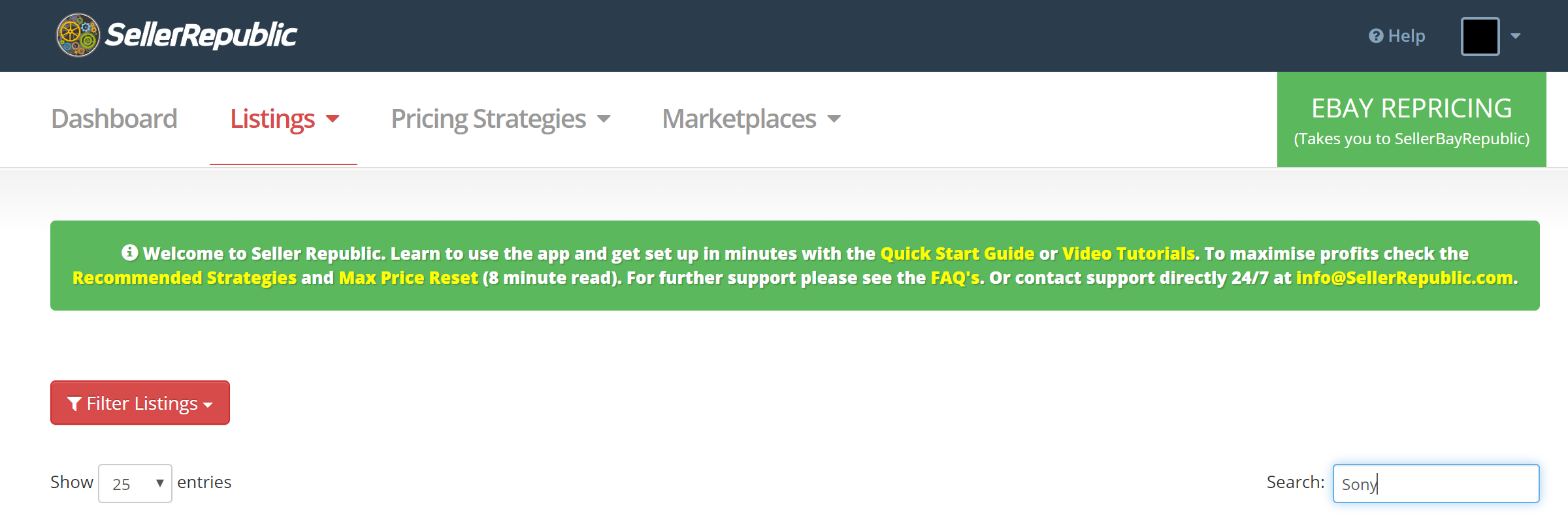 Easy Amazon Repricing